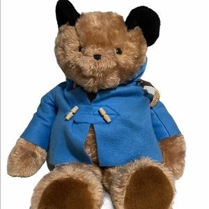 PADDINGTON STUFFED ANIMAL BEAR VINTAGE EDEN 70S